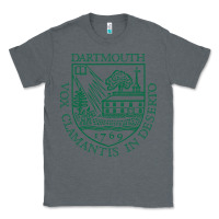 Charcoal Heather The Dartmouth, College Classic Tee - DesigneFamous