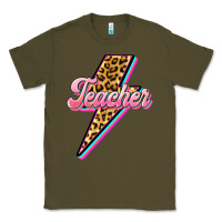 Army Green flash teacher Classic Tee - BarkalooDesign