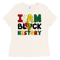 I Am Black History Ladies Tee | Teevron