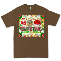 Cacao Christmas Vibes Premium Tee - CowhideDigitalArt
