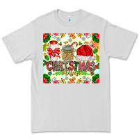 Dove Grey Christmas Vibes Premium Tee - CowhideDigitalArt