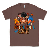 Chestnut basketball life messy bun Classic Tee - FaDigitalArtStudio