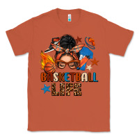 Copper basketball life messy bun Classic Tee - FaDigitalArtStudio