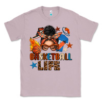 Basketball Life Messy Bun Classic Tee | Teevron