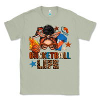 Matcha basketball life messy bun Classic Tee - FaDigitalArtStudio