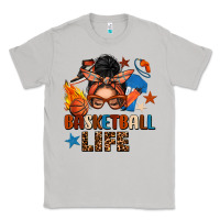 Moon Dust basketball life messy bun Classic Tee - FaDigitalArtStudio