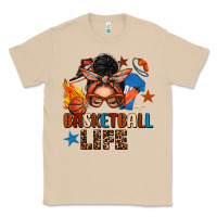 Mushroom basketball life messy bun Classic Tee - FaDigitalArtStudio