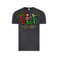 Vintage Black Elf Squad Vintage Tee - CowhideDigitalArt