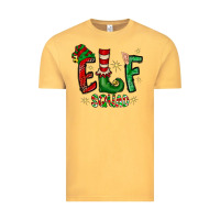 Vintage Mustard Elf Squad Vintage Tee - CowhideDigitalArt