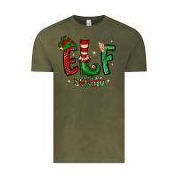 Vintage Olive Elf Squad Vintage Tee - CowhideDigitalArt