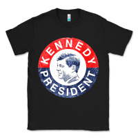 Black vintage 1960 kennedy for president Classic Tee - DesigneFamous