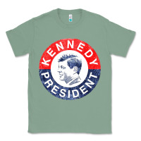 Sage vintage 1960 kennedy for president Classic Tee - DesigneFamous