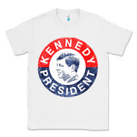 White vintage 1960 kennedy for president Classic Tee - DesigneFamous