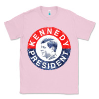 Bubblegum Pink vintage 1960 kennedy for president Classic Tee - DesigneFamous