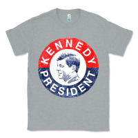 Heather Grey vintage 1960 kennedy for president Classic Tee - DesigneFamous