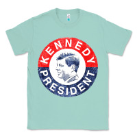 Seafoam vintage 1960 kennedy for president Classic Tee - DesigneFamous