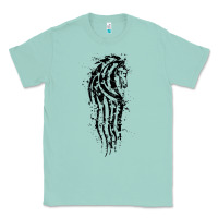 Seafoam horse of rohan active Classic Tee - DesigneFamous