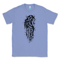 Colony Blue horse of rohan active Classic Tee - DesigneFamous