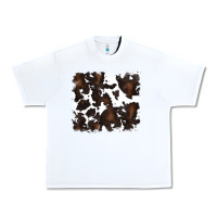 White cowhide Urban Heavy Tee - RanaPortraitStore