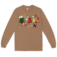 Toasted Coconut Christmas nurse Long Sleeve Tee - BarkalooDesign