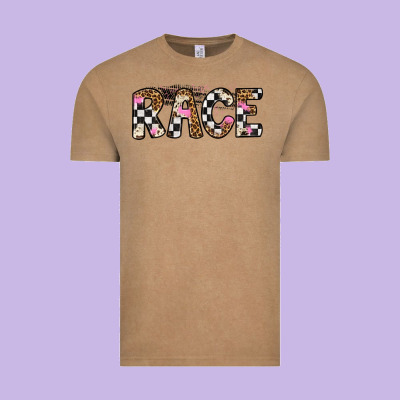 Race Vintage Tee Designed By Artiststas