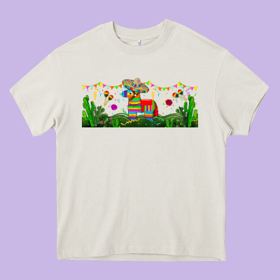 Pinata Libbey Glass Heavy Core Tee Designed By Bundleandbundleshop