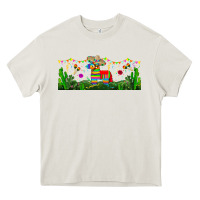 Cream pinata libbey glass Heavy Core Tee - BundleAndBundleShop