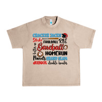 French Oak baseball typography words Urban Heavy Tee - Artiststas