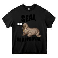 Black Seal nice Of Approval Heavy Core Tee - Bettercallsaul