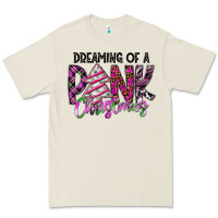 Bone Dreaming Of A Pink Christmas Premium Tee - CowhideDigitalArt