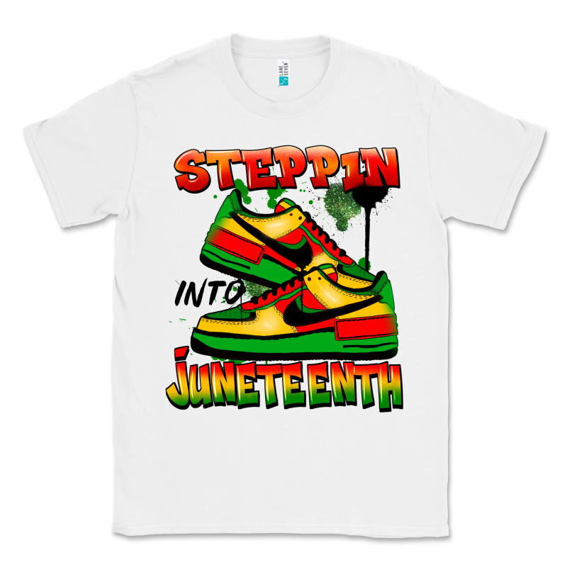 Steppin' Into Juneteenth Classic Tee by FaDigitalArtStudio | Teevron