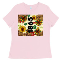 Bubblegum Pink juneteenth 1865 sunflowers Ladies Tee - Artiststas