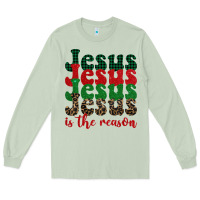 Matcha jesus is the reason Long Sleeve Tee - BarkalooDesign