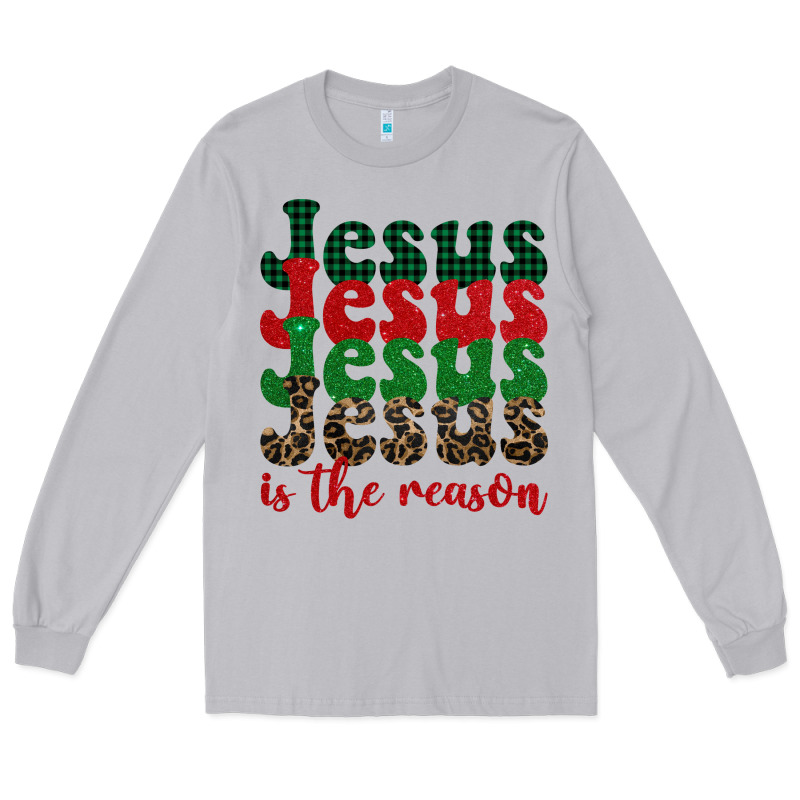 Jesus Is The Reason Long Sleeve Tee by BarkalooDesign | Teevron
