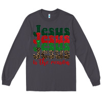 Smoke jesus is the reason Long Sleeve Tee - BarkalooDesign