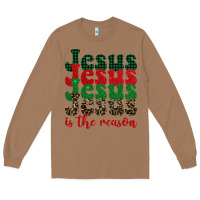Toasted Coconut jesus is the reason Long Sleeve Tee - BarkalooDesign
