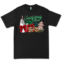 Black Christmas Vibes Premium Tee - CowhideDigitalArt
