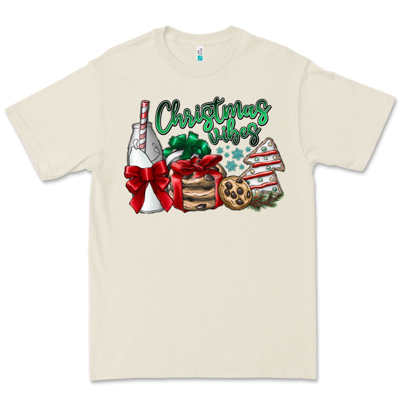 Christmas Vibes Premium Tee by CowhideDigitalArt | Teevron