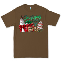 Cacao Christmas Vibes Premium Tee - CowhideDigitalArt