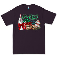 Plum Christmas Vibes Premium Tee - CowhideDigitalArt