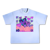 Grape Ice love Urban Heavy Tee - CowhideDigitalArt