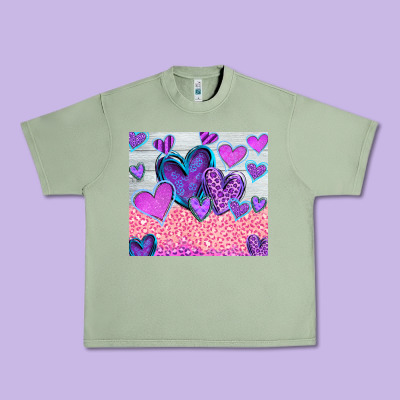 Love Urban Heavy Tee Designed By Cowhidedigitalart