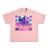 Salmon love Urban Heavy Tee - CowhideDigitalArt
