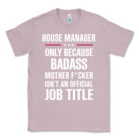 Lilac gift for badass house manager Classic Tee - DesigneFamous