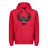 Cardinal aztec leopard thunderbird Premium Hoodie - RanaPortraitStore
