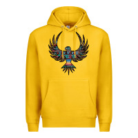 Lemon aztec leopard thunderbird Premium Hoodie - RanaPortraitStore