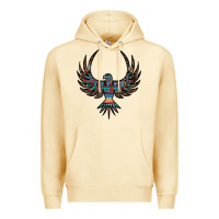 Pina Colada aztec leopard thunderbird Premium Hoodie - RanaPortraitStore