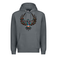 Rock aztec leopard thunderbird Premium Hoodie - RanaPortraitStore