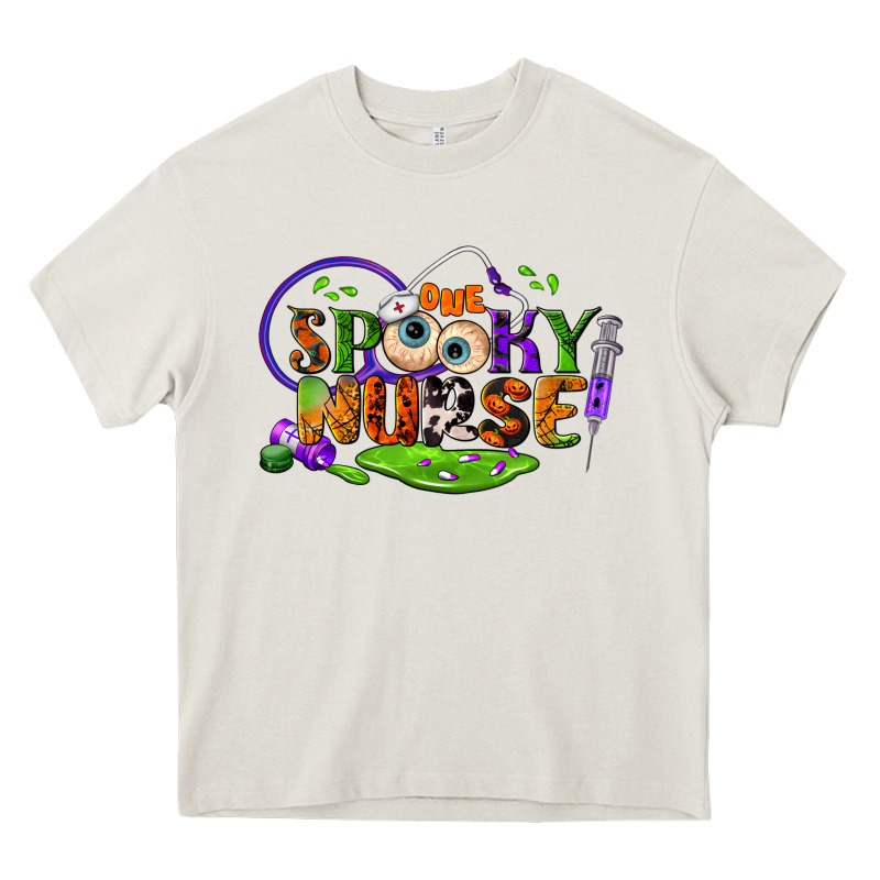 One Spooky Nurse Heavy Core Tee by BundleAndBundleShop | Teevron