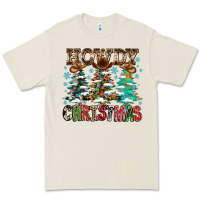 Bone Howdy Christmas Premium Tee - CowhideDigitalArt